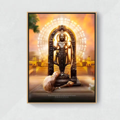 Ayodhya-Ramji- Canvas Float Frame-18"X24"