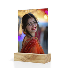 Acrylic Portrait Photo Stand