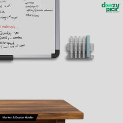 Acrylic Duster and Marker Holder(Clear)