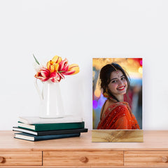 Acrylic Portrait Photo Stand