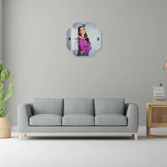 Personalized Acrylic Wall Clock with Classic Shape