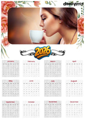Custom Photo Calendar Poster for Home & Office Decor