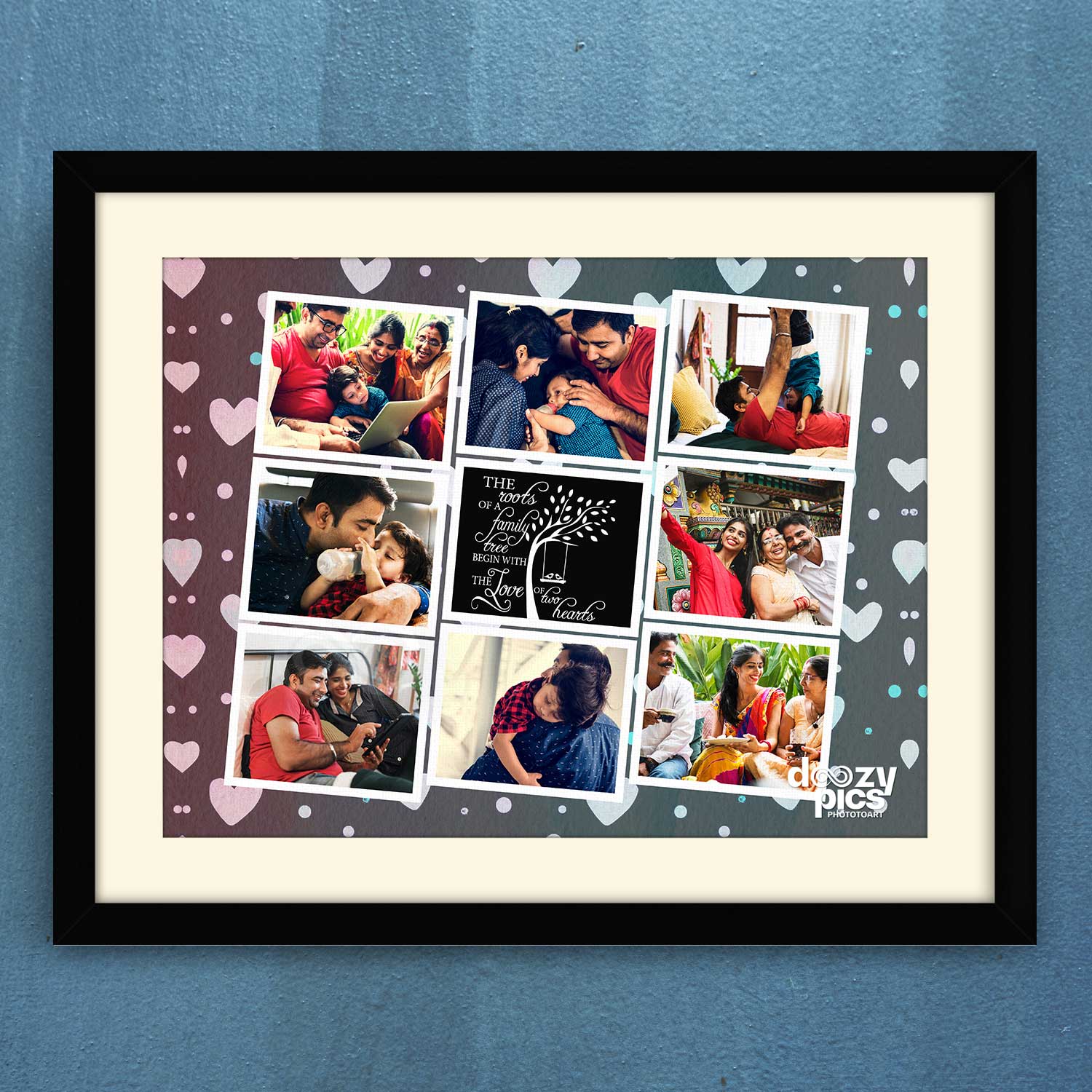 Family Quote Collage Frame 2