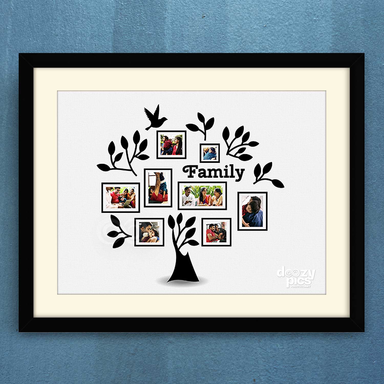 Family Tree Collage Frame 1