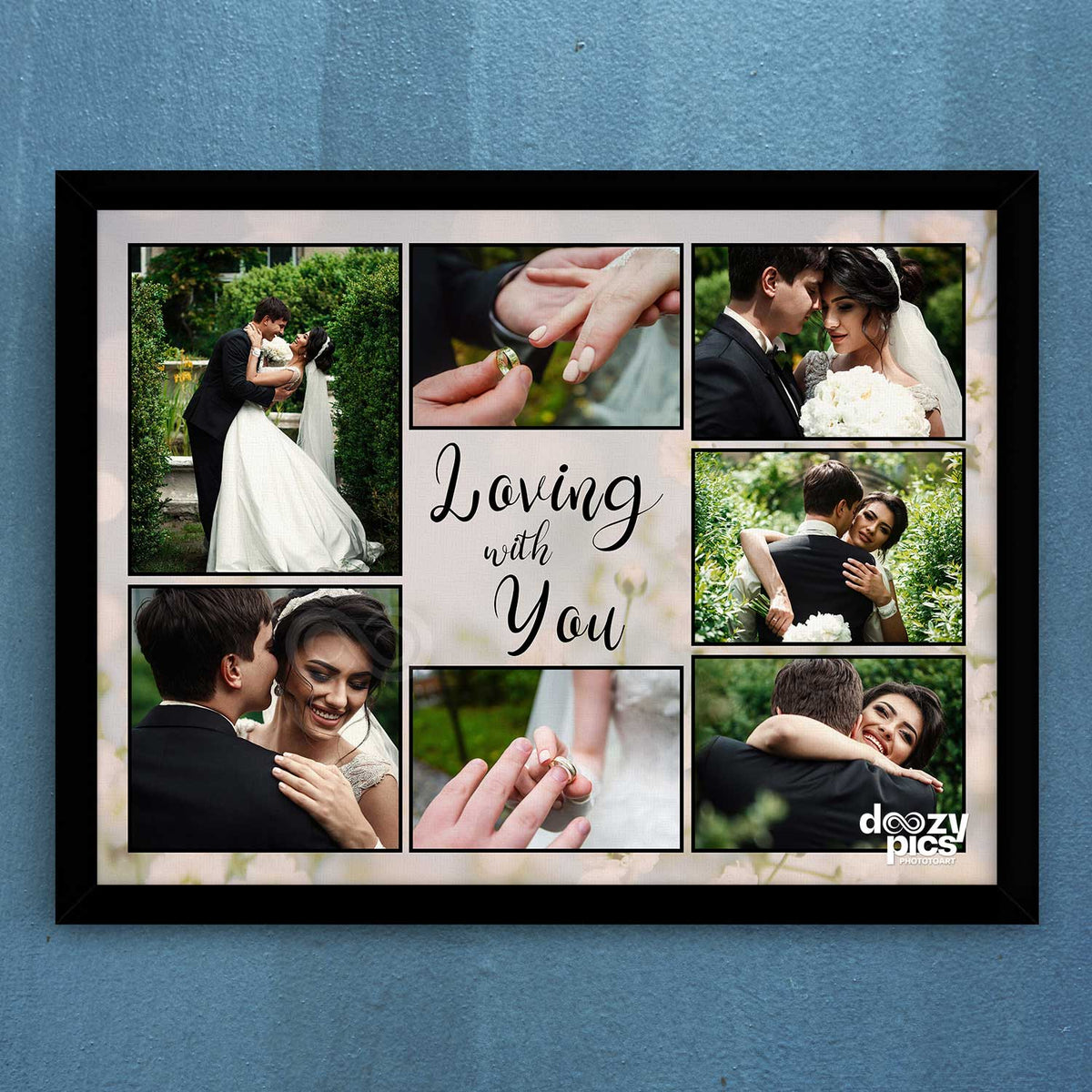 Loving With You Collage Frame