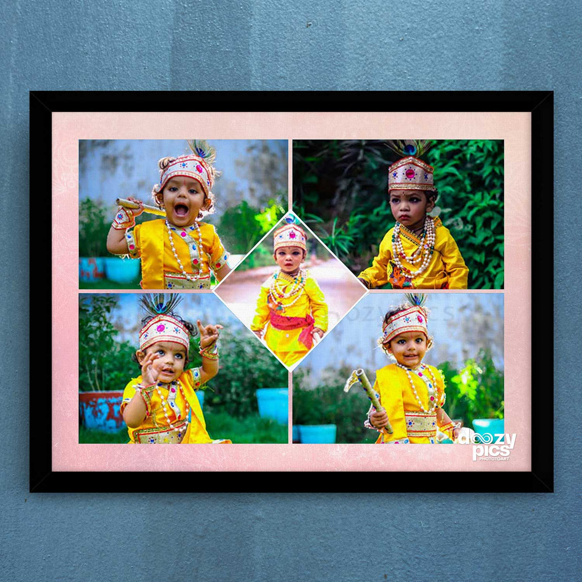 Multi Photo Personalized Collage Frame
