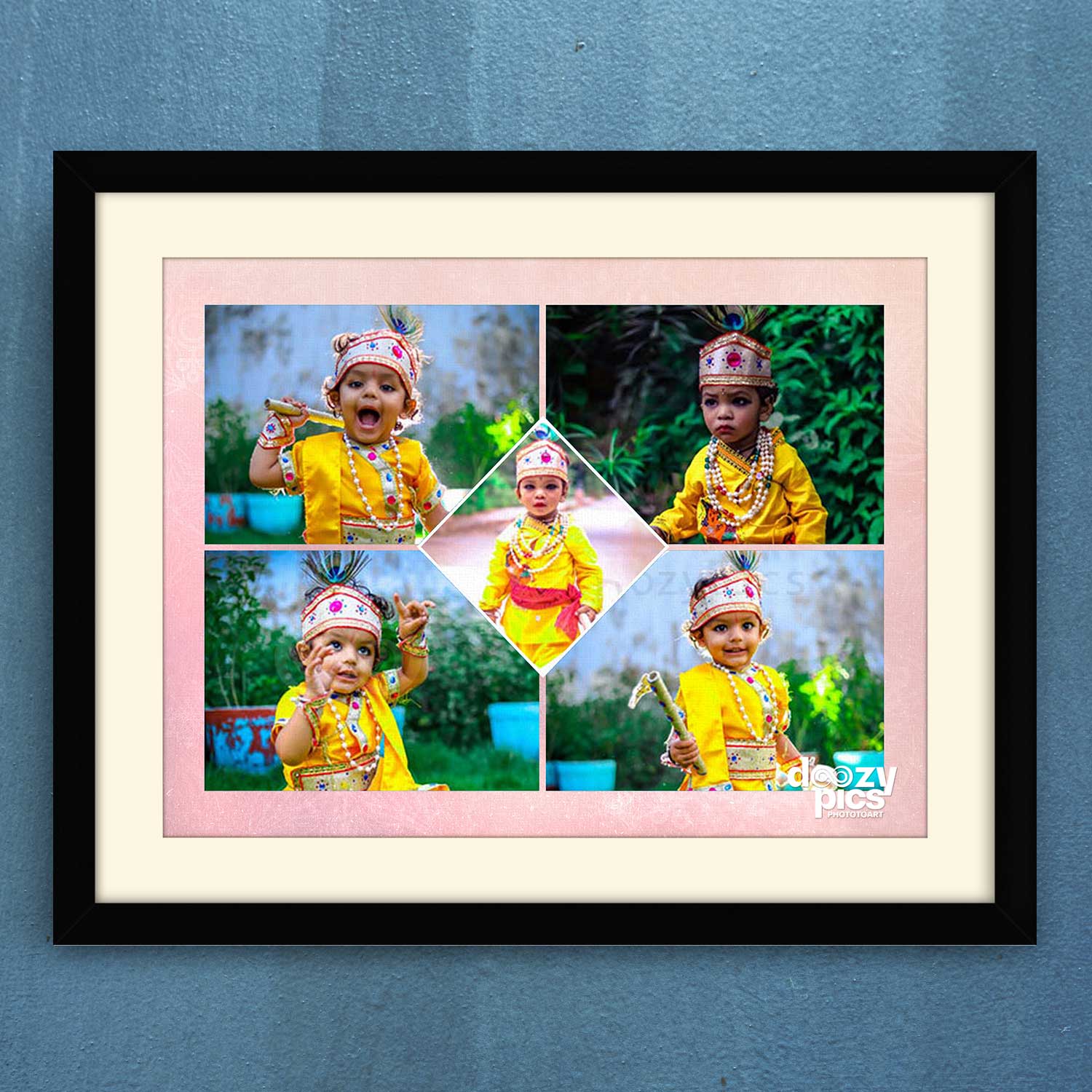 Multi Photo Personalized Collage Frame