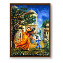 Krishna In Vrindavan