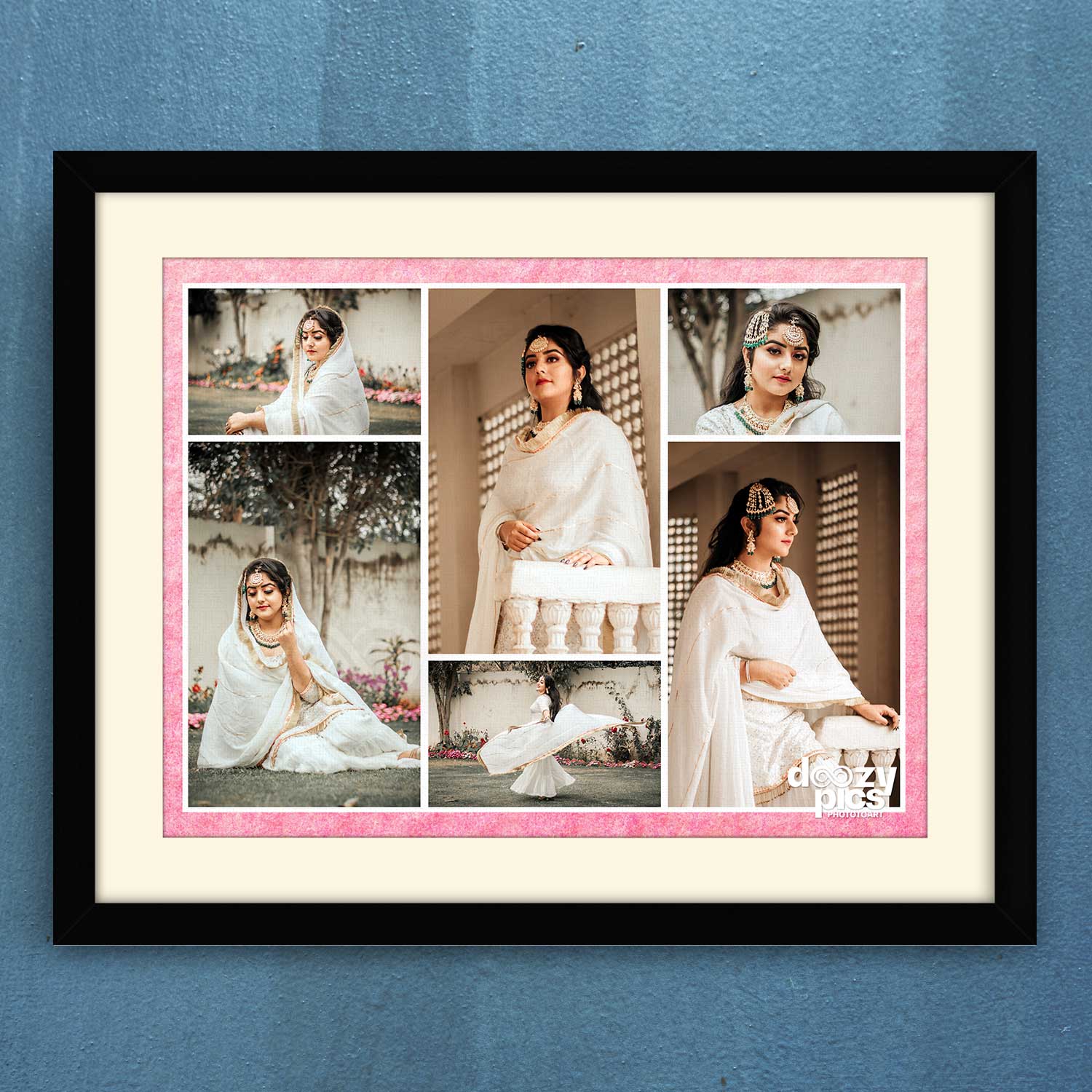 Personalized Six Photos Collage Frame 2