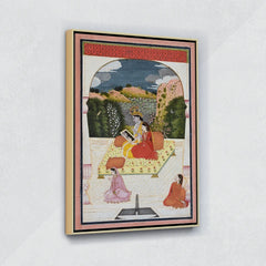 Radha Krishna - Canvas Float Frame-18"X24"