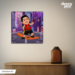 Mighty Raju Caricature Art