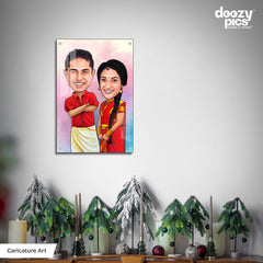 Wedding Caricature Art