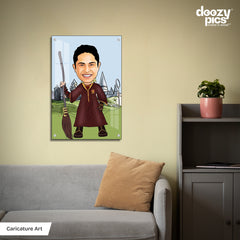 Harry Potter Single Caricature Art