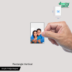 Acrylic Portrait Shape Fridge Magnet