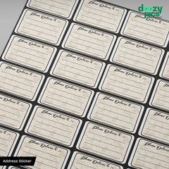 Custom Address Labels – Waterproof, Smudge-Free & Long-Lasting