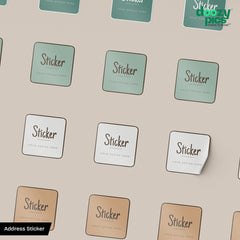 Custom Address Labels – Waterproof, Smudge-Free & Long-Lasting