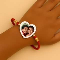 Forever Bonded: Personalized Rakhi & Acrylic Portrait for Brother