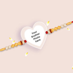 Forever Bonded: Personalized Rakhi & Acrylic Portrait for Brother