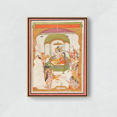 ram-darbar - Canvas Float Frame-18"X24"