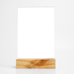 Acrylic Portrait Photo Stand