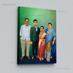 Merge Photos to Art Gallery Wrap with Canvas