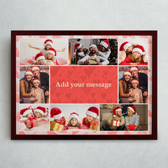 Family Collage Frame With Your Message