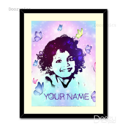 Personalized Butterflies Effect Abstract