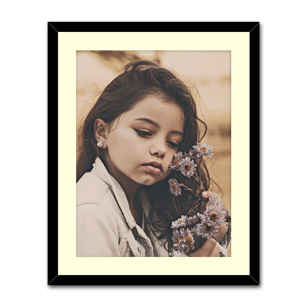 Personalized Caramel Effect Canvas
